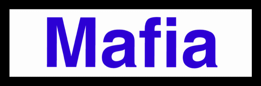Mafia personalized movie poster