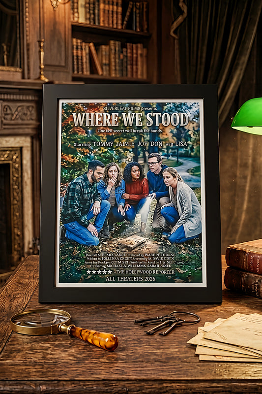 Mystery personalized movie poster