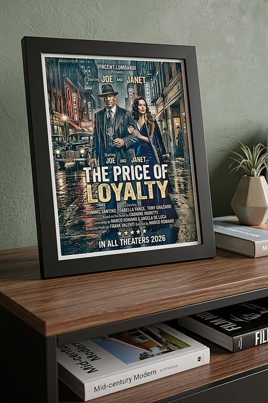 Mafia personalized movie poster