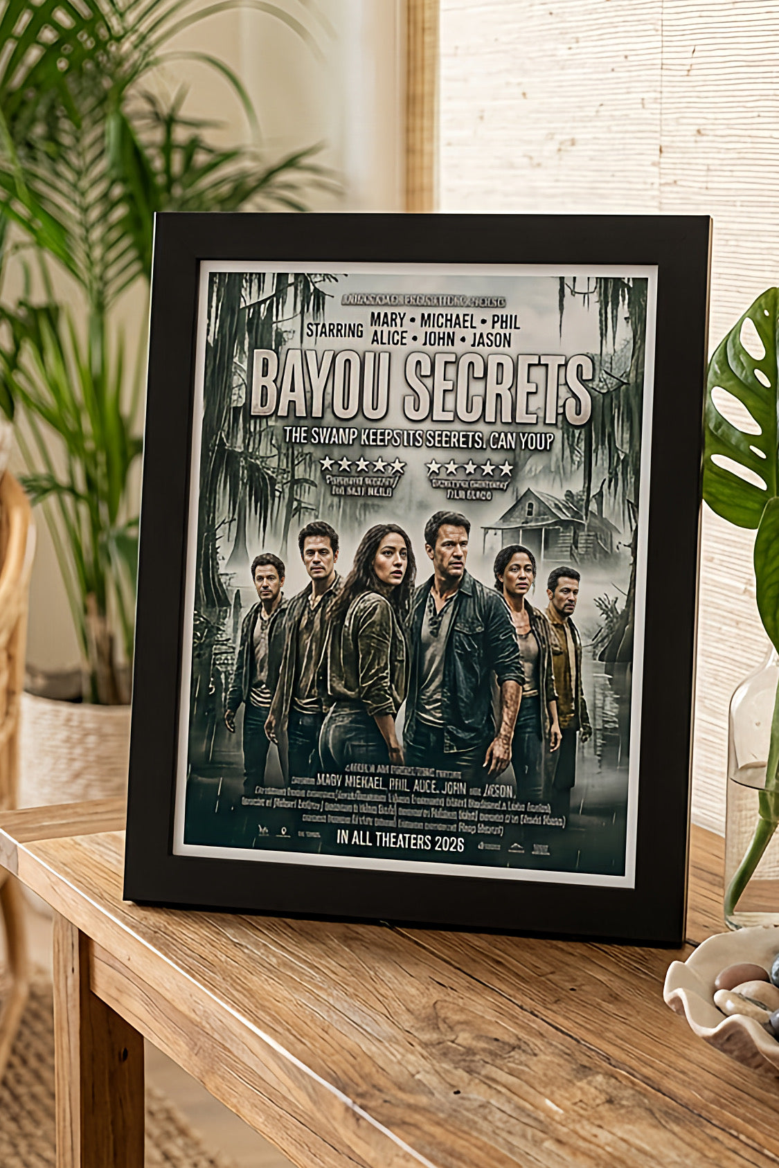 Thriller personalized movie poster