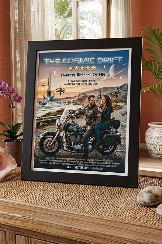 Sci-Fi personalized movie poster