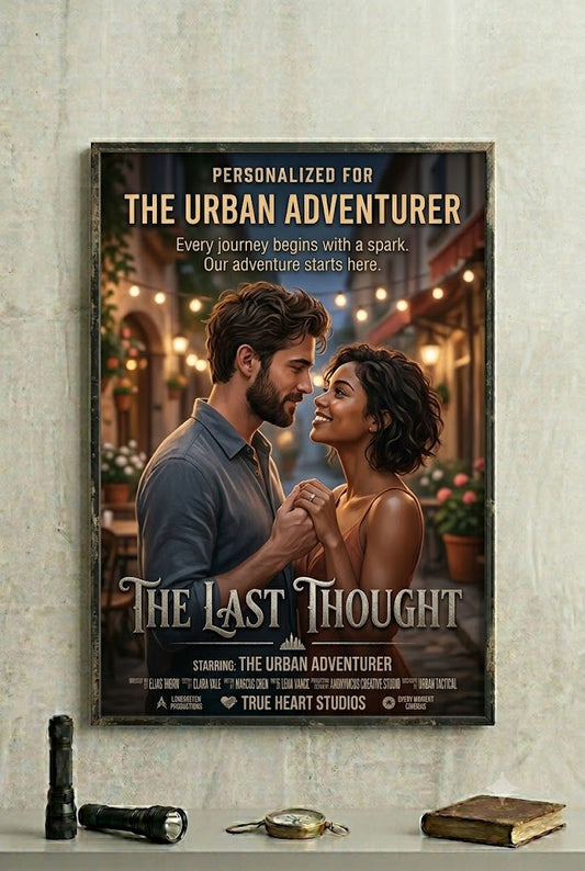 Romance personalized movie poster