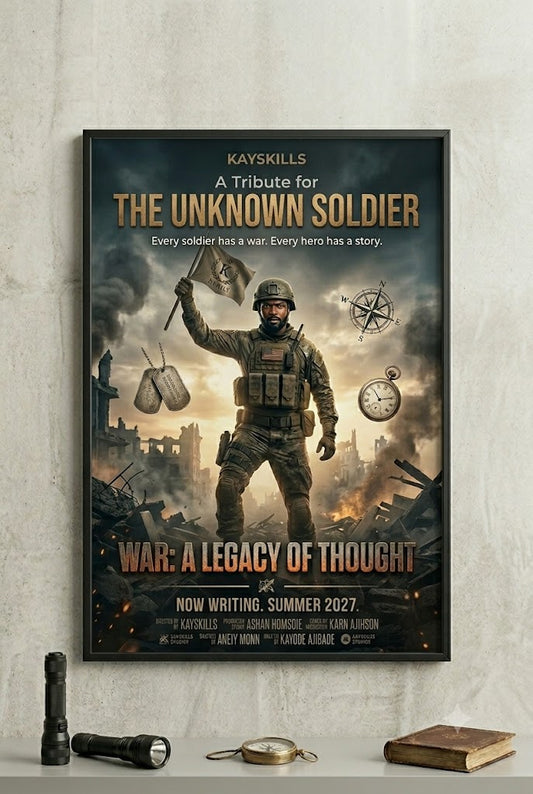 War Pesonalized movie poster