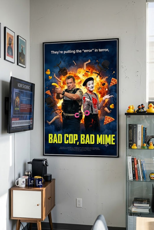 Comedy pesonalized movie poster.