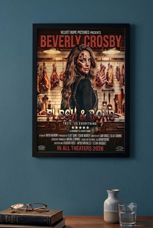 Crime personalized movie poster
