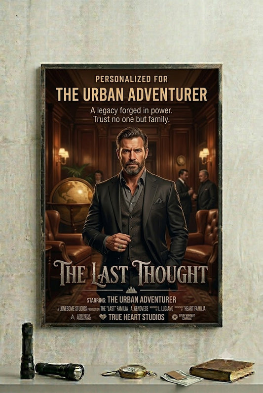Mafia personalized movie poster